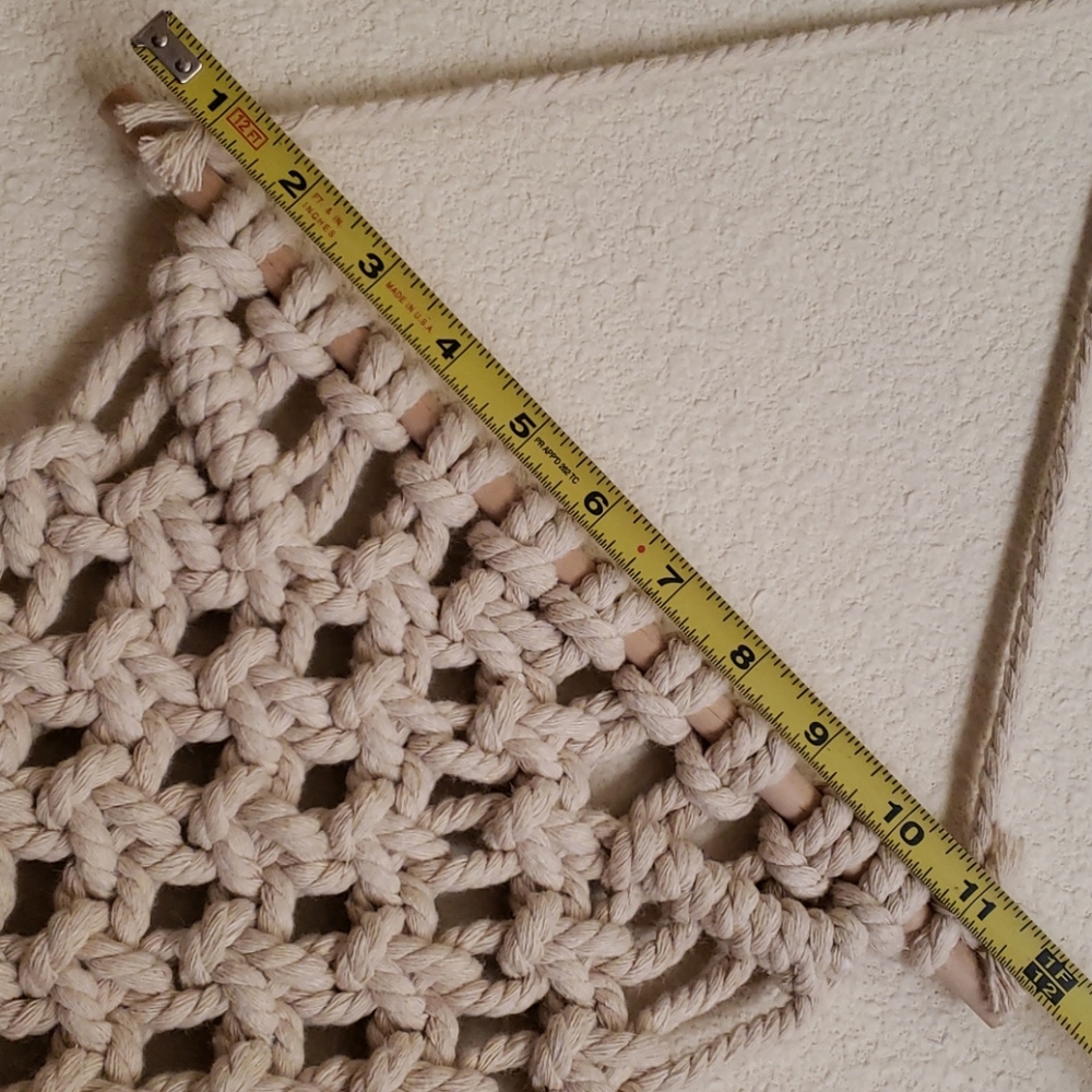 Handmade Macrame Wall Decor - Picture 6 of 6